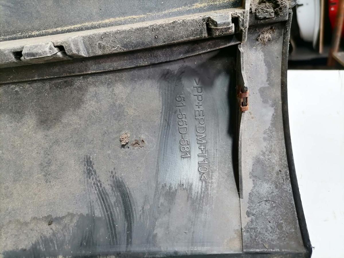 VW Polo 9N2 original Stoßstange Stossfänger hinten Limousine LC9Z Black Magic Bj.2004